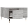 Sonoma gray plywood coffee table 55x55x36.5 cm by vidaXL, Coffee table - Ref: Foro24-830754, Price: 57,66 €, Discount: %