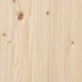 Sofá cama con techo madera maciza de pino 90x190 cm