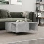 Mesa de centro madera contrachapada gris hormigón 80x80x36,5 cm de vidaXL, Mesas de centro - Ref: Foro24-830784, Precio: 70,2...