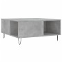 Mesa de centro madera contrachapada gris hormigón 80x80x36,5 cm de vidaXL, Mesas de centro - Ref: Foro24-830784, Precio: 70,98 €