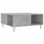 Mesa de centro madera contrachapada gris hormigón 80x80x36,5 cm de vidaXL, Mesas de centro - Ref: Foro24-830784, Precio: 70,2...