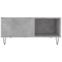 Mesa de centro madera contrachapada gris hormigón 80x80x36,5 cm de vidaXL, Mesas de centro - Ref: Foro24-830784, Precio: 70,98 €