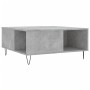 Mesa de centro madera contrachapada gris hormigón 80x80x36,5 cm de vidaXL, Mesas de centro - Ref: Foro24-830784, Precio: 70,98 €