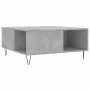 Mesa de centro madera contrachapada gris hormigón 80x80x36,5 cm de vidaXL, Mesas de centro - Ref: Foro24-830784, Precio: 70,2...