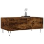Couchtisch aus geräuchertem Eichensperrholz, 90 x 50 x 36,5 cm von vidaXL, Couchtisch - Ref: Foro24-830809, Preis: 50,11 €, R...