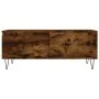 Couchtisch aus geräuchertem Eichensperrholz, 90 x 50 x 36,5 cm von vidaXL, Couchtisch - Ref: Foro24-830809, Preis: 49,71 €, R...