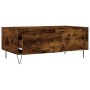 Mesa de centro madera contrachapada roble ahumado 90x50x36,5 cm de vidaXL, Mesas de centro - Ref: Foro24-830809, Precio: 50,0...