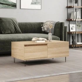 Couchtisch aus Sonoma-Eichensperrholz, 90 x 50 x 36,5 cm von vidaXL, Couchtisch - Ref: Foro24-830807, Preis: 66,86 €, Rabatt: %
