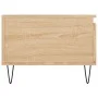 Mesa de centro madera contrachapada roble Sonoma 90x50x36,5 cm de vidaXL, Mesas de centro - Ref: Foro24-830807, Precio: 66,86...