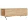 Mesa de centro madera contrachapada roble Sonoma 90x50x36,5 cm de vidaXL, Mesas de centro - Ref: Foro24-830807, Precio: 66,86...