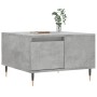 Concrete gray plywood coffee table 55x55x36.5 cm by vidaXL, Coffee table - Ref: Foro24-830752, Price: 55,96 €, Discount: %