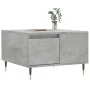 Mesa de centro madera contrachapada gris hormigón 55x55x36,5 cm de vidaXL, Mesas de centro - Ref: Foro24-830752, Precio: 55,3...