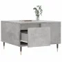 Mesa de centro madera contrachapada gris hormigón 55x55x36,5 cm de vidaXL, Mesas de centro - Ref: Foro24-830752, Precio: 55,3...