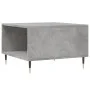 Mesa de centro madera contrachapada gris hormigón 55x55x36,5 cm de vidaXL, Mesas de centro - Ref: Foro24-830752, Precio: 55,3...