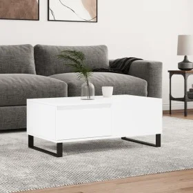 Couchtisch aus weißem Sperrholz, 90 x 50 x 36,5 cm von vidaXL, Couchtisch - Ref: Foro24-830812, Preis: 91,16 €, Rabatt: %
