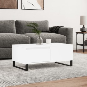 Couchtisch aus weißem Sperrholz, 90 x 50 x 36,5 cm von vidaXL, Couchtisch - Ref: Foro24-830812, Preis: 92,60 €, Rabatt: %