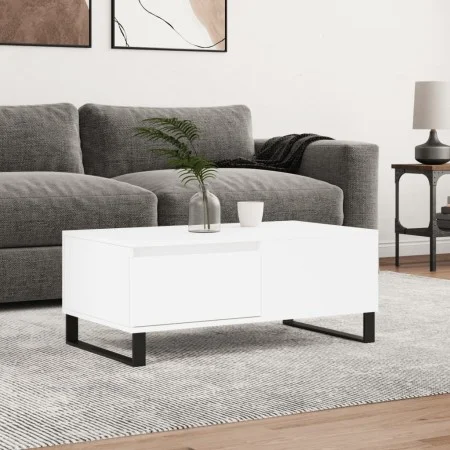 Couchtisch aus weißem Sperrholz, 90 x 50 x 36,5 cm von vidaXL, Couchtisch - Ref: Foro24-830812, Preis: 91,16 €, Rabatt: %