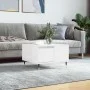 Couchtisch aus glänzend weißem Sperrholz, 55 x 55 x 36,5 cm von vidaXL, Couchtisch - Ref: Foro24-830750, Preis: 60,03 €, Raba...