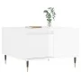 Couchtisch aus glänzend weißem Sperrholz, 55 x 55 x 36,5 cm von vidaXL, Couchtisch - Ref: Foro24-830750, Preis: 60,03 €, Raba...