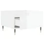 Couchtisch aus glänzend weißem Sperrholz, 55 x 55 x 36,5 cm von vidaXL, Couchtisch - Ref: Foro24-830750, Preis: 60,03 €, Raba...