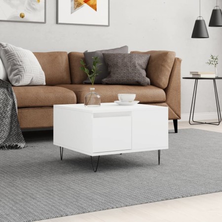Couchtisch aus weißem Sperrholz, 55 x 55 x 36,5 cm von vidaXL, Couchtisch - Ref: Foro24-830756, Preis: 56,82 €, Rabatt: %