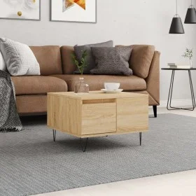 Couchtisch aus Sonoma-Eichensperrholz, 55 x 55 x 36,5 cm von vidaXL, Couchtisch - Ref: Foro24-830759, Preis: 54,20 €, Rabatt: %