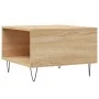 Couchtisch aus Sonoma-Eichensperrholz, 55 x 55 x 36,5 cm von vidaXL, Couchtisch - Ref: Foro24-830759, Preis: 54,20 €, Rabatt: %