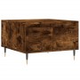 Couchtisch aus geräuchertem Eichensperrholz 55x55x36,5 cm von vidaXL, Couchtisch - Ref: Foro24-830753, Preis: 55,50 €, Rabatt: %