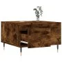 Mesa de centro madera contrachapada roble ahumado 55x55x36,5 cm de vidaXL, Mesas de centro - Ref: Foro24-830753, Precio: 54,8...