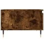 Mesa de centro madera contrachapada roble ahumado 55x55x36,5 cm de vidaXL, Mesas de centro - Ref: Foro24-830753, Precio: 54,8...