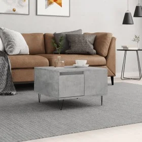 Concrete gray plywood coffee table 55x55x36.5 cm by vidaXL, Coffee table - Ref: Foro24-830760, Price: 54,04 €, Discount: %