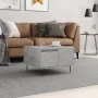 Couchtisch aus betongrauem Sperrholz, 55 x 55 x 36,5 cm von vidaXL, Couchtisch - Ref: Foro24-830760, Preis: 54,04 €, Rabatt: %