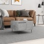 Couchtisch aus betongrauem Sperrholz, 55 x 55 x 36,5 cm von vidaXL, Couchtisch - Ref: Foro24-830760, Preis: 54,69 €, Rabatt: %