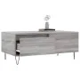 Sonoma-Couchtisch aus grauem Sperrholz, 90 x 50 x 36,5 cm von vidaXL, Couchtisch - Ref: Foro24-830810, Preis: 68,78 €, Rabatt: %