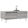 Sonoma-Couchtisch aus grauem Sperrholz, 90 x 50 x 36,5 cm von vidaXL, Couchtisch - Ref: Foro24-830810, Preis: 69,55 €, Rabatt: %