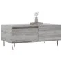 Sonoma-Couchtisch aus grauem Sperrholz, 90 x 50 x 36,5 cm von vidaXL, Couchtisch - Ref: Foro24-830810, Preis: 68,78 €, Rabatt: %