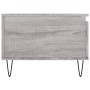Sonoma-Couchtisch aus grauem Sperrholz, 90 x 50 x 36,5 cm von vidaXL, Couchtisch - Ref: Foro24-830810, Preis: 69,55 €, Rabatt: %