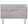 Sonoma-Couchtisch aus grauem Sperrholz, 90 x 50 x 36,5 cm von vidaXL, Couchtisch - Ref: Foro24-830810, Preis: 68,78 €, Rabatt: %
