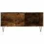 Couchtisch aus geräuchertem Eichensperrholz 80x80x36,5 cm von vidaXL, Couchtisch - Ref: Foro24-830785, Preis: 70,23 €, Rabatt: %