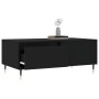 Mesa de centro madera contrachapada negro 90x50x36,5 cm de vidaXL, Mesas de centro - Ref: Foro24-830797, Precio: 70,89 €, Des...