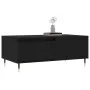 Couchtisch aus schwarzem Sperrholz, 90 x 50 x 36,5 cm von vidaXL, Couchtisch - Ref: Foro24-830797, Preis: 70,12 €, Rabatt: %