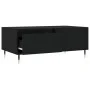 Couchtisch aus schwarzem Sperrholz, 90 x 50 x 36,5 cm von vidaXL, Couchtisch - Ref: Foro24-830797, Preis: 70,12 €, Rabatt: %