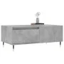 Mesa de centro madera contrachapada gris hormigón 90x50x36,5 cm de vidaXL, Mesas de centro - Ref: Foro24-830800, Precio: 56,1...