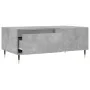 Mesa de centro madera contrachapada gris hormigón 90x50x36,5 cm de vidaXL, Mesas de centro - Ref: Foro24-830800, Precio: 56,1...