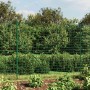 Cerca de alambre de acero galvanizado verde 1,8x10 m