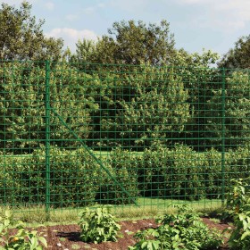 Cerca de alambre de acero galvanizado verde 1,8x10 m