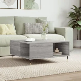 Sonoma-Couchtisch aus grauem Sperrholz, 80 x 80 x 36,5 cm von vidaXL, Couchtisch - Ref: Foro24-830778, Preis: 73,24 €, Rabatt: %