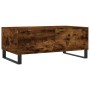 Couchtisch aus geräuchertem Eichensperrholz 90x50x36,5 cm von vidaXL, Couchtisch - Ref: Foro24-830817, Preis: 71,79 €, Rabatt: %