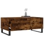 Couchtisch aus geräuchertem Eichensperrholz 90x50x36,5 cm von vidaXL, Couchtisch - Ref: Foro24-830817, Preis: 71,79 €, Rabatt: %