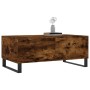 Couchtisch aus geräuchertem Eichensperrholz 90x50x36,5 cm von vidaXL, Couchtisch - Ref: Foro24-830817, Preis: 71,79 €, Rabatt: %